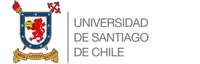 a logo for universidad de santiago de chile with a lion on it