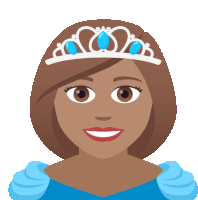 a woman wearing a blue dress and a white tiara