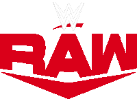 a red logo for raw with a white w on top