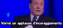 Applauso D'Incoraggiamento Berlusconi Incitamento Esortazione Incoraggiare GIF