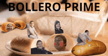 a poster for bolero prime shows a bunch of pictures of people