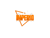 a logo for imperio roleplay is shown in orange