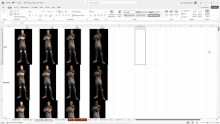 a spreadsheet with images of soccer players in different jerseys