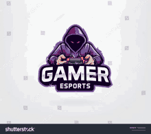 a logo for a video game team called gamer esports .