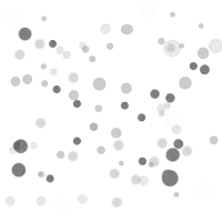 a white background with circles of different sizes