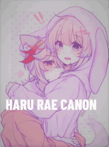 haru rae canon is the name of the anime character shown