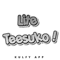 a sticker that says lite teesuko ! by kulfy app