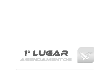 a logo for 1o lugar agendamentos with a bird on it