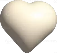 a white heart with the words " vecteezy " at the bottom