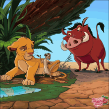 Timon And Pumbaa Circle Of Life Meme