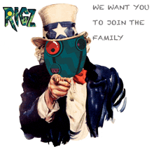 a poster of uncle sam pointing with the words " we want you to join the family " below him