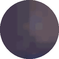 a pixel art image of a purple circle with a white background