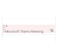 a microsoft teams meeting notification that says check in on it