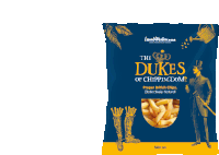 a bag of chips called the dukes of chippington