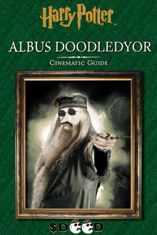 harry potter albus doodledyor cinematic guide with a picture of albus holding a wand