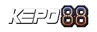 a logo for kepo88 is shown on a white background .