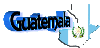 a logo for guatemala with a map of the country