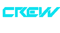 a colorful pixel art logo for a company called crtn