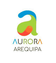 the logo for aurora arequipa is a colorful logo with the letter a in the center .