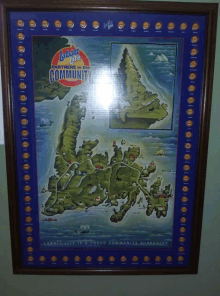 a map of labatt lite 's partners in the community