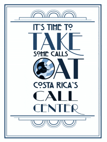 a poster that says " it 's time to take some calls "