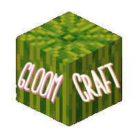 a green block with the words gloom craft on it