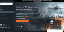 a screenshot of battlefield 4th naval strike on a website