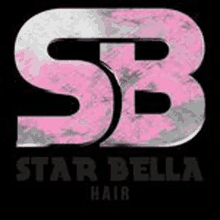 a logo for a hair salon called star bella hair