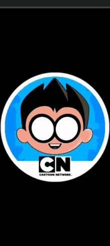 a cartoon network logo with a cartoon character on it