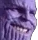 a close up of the face of thanos from avengers : age of ultron .