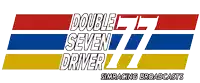 a logo for double seven driver simracing broadcasts is shown