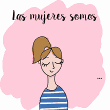 a cartoon drawing of a woman wearing a hat and scarf with the words viajeras written on the bottom