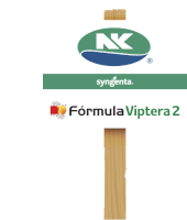 a sign that says syngenta formula vipera 2 on it