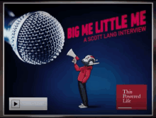 a poster for big me little me a scott lang interview by this powered life