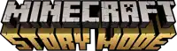 a logo for a video game called minecraft