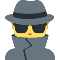 a man wearing a hat and sunglasses looks like a secret service agent