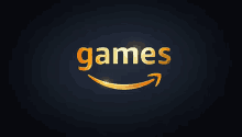 a dark background with the word games in gold letters