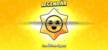 a screenshot of a game that says legendar on the top