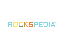 a colorful logo for rockspedia with a white background