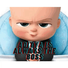 a baby from the movie the boss is always the boss