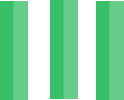 a green and white striped background with three green lines .