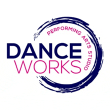 a logo for a dance studio that is performing arts studio .