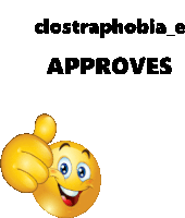 a yellow smiley face is giving a thumbs up sign