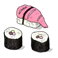 Sushi Sticker