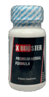 a bottle of xbooster premium herbal formula