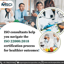 iso consultants help you navigate the iso 22000 2018 certification process for healthier outcomes