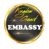 a logo for kingdom guard embassy is shown