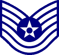 a blue and white flag with a star in the center