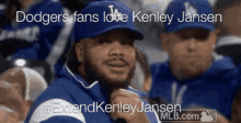 dodgers fans love kenley jansen #extendkenleyjansen