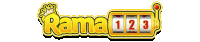 a logo for rama123 shows a slot machine